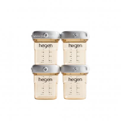 HEGEN ขวดเก็บนมสูญญากาศ 5 ออนซ์ BREAST MILK STORAGE 4 pcs.