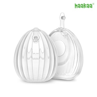 HAAKAA ซิลิโคนรองน้ำนม ซิลิโคนเกรด Medical100% Shell Wearable Pump