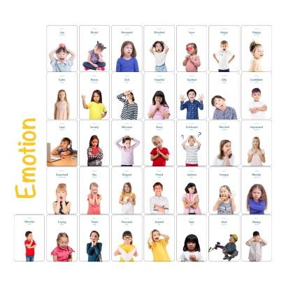 Baby Blue Whales บอร์ดห่อหุ้มคอกกั้น Little Gallery Flash card [เซตบ้านในฝัน]  ของเล่นเสริมพัฒนาการลูกน้อย