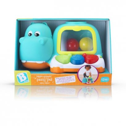 BKIDS ของเล่นฮิปโปดนตรี Hippo-Poppin’ Piano Pal