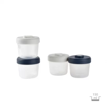 BEABA ชุดกระปุกเก็บอาหาร Beginner Food Storage Set 150 ml. (4pcs.)