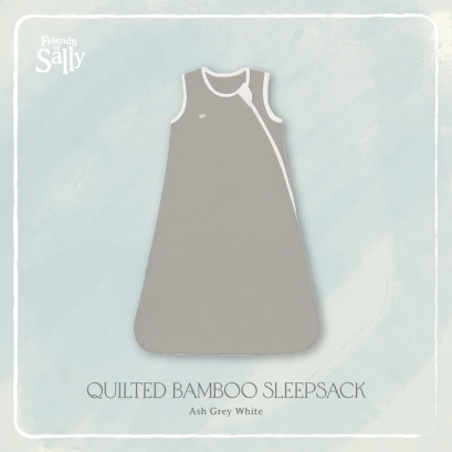 FRIENDS OF SALLY ถุงนอนสำหรับเด็ก เนื้อผ้าควิลท์ รุ่น Quilted Bamboo Sleepsack (0m+)