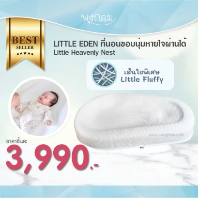 LITTLE EDEN ที่นอนขอบนุ่มหายใจผ่านได้ Little Heavenly Nest