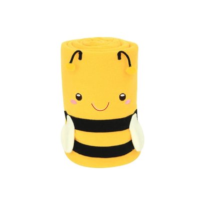 [1 แถม 1] MINOJO 2in1 ผ้าห่มตุ๊กตา ผ้าพรีเมี่ยมไมโครฟลีส ขนาด 110x150 cm.