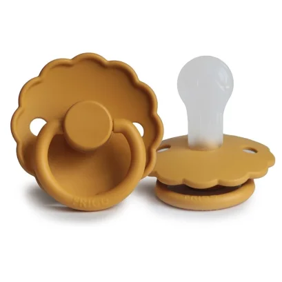 FRIGG Pacifier จุกหลอกยางซิลิโคน รุ่น Daisy Silicone (0-18m)
