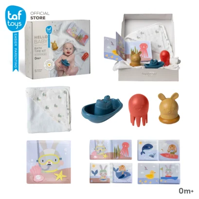 TAF TOYS ชุดของเล่นอาบน้ำ ของเล่นในน้ำ Bath-Time Kit เสริมพัฒนาการ (0m+)