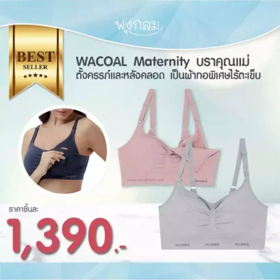 WACOAL Maternity บราคุณแม่ตั้งครรภ์และหลังคลอด WM1Y02