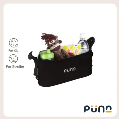 PUNA Stroller Organizer กระเป๋าติดรถเข็นเด็ก ใส่ของอเนกประสงค์ Universal Fit ดีไซน์เรียบหรู