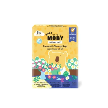 BABY MOBY ถุงเก็บน้ำนมแม่รุ่นทึบแสง 5 oz