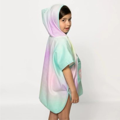 Marcus &amp; Marcus Hooded Beach Towel ผ้าเช็ดตัวมีฮู้ดสำหรับเด็ก พับเก็บได้ในตัว พกพาสะดวก