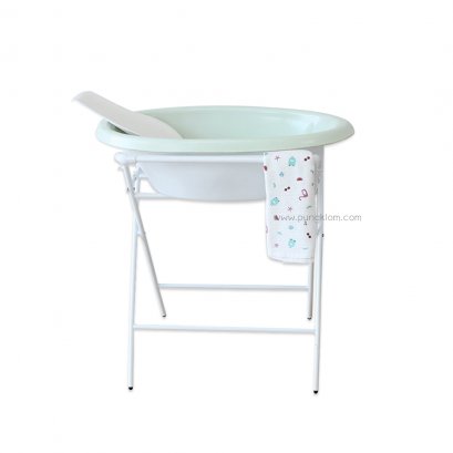 SOBBLE ขาตั้งอ่างอาบน้ำเด็กพรีเมี่ยม พร้อมสายยางน้ำทิ้ง (60 Kg.) (90x60x60 cm.)