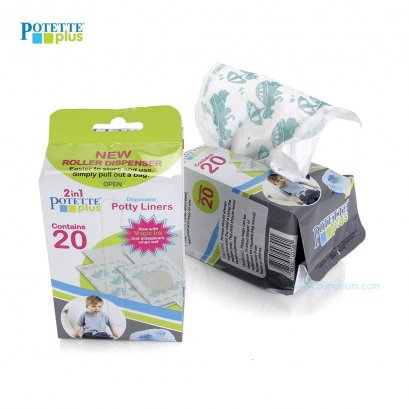 POTETTE PLUS 2 in 1  ถุง Magic Ink ช่วยซับของเหลว