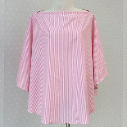 BEANIE NAP ผ้าคลุมให้นม รุ่น Oxford สี Pink Rose