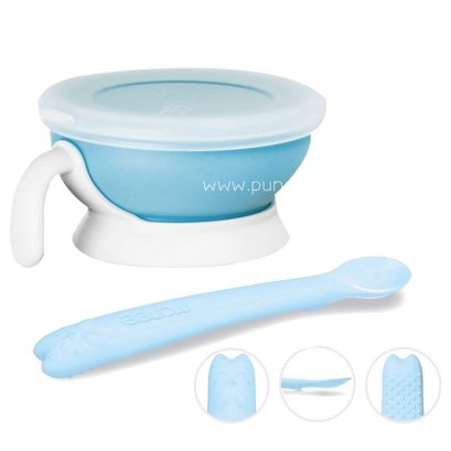 Monee ชุดป้อนอาหาร Baby Feeding Starter Pack 3 Pcs.