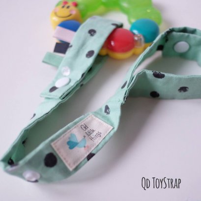 สายห้อยยางกัด ของเล่น Qd Toystrap