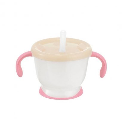 RICHELL ถ้วยฝึกดูด AQ Staw training mug (6m+)