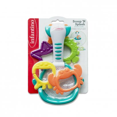 INFANTINO ชุดของเล่นในน้ำ (สัตว์ทะเล) Scoop &amp; Splash Ocean Links (12m+)