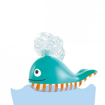Hape ของเล่นในน้ำ วาฬเป่าฟองสบู่ Bubble Blowing Whale (18m+)