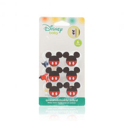 GRACE KIDS อุปกรณ์ปิดปลั๊กไฟ (6pcs) ลายมิกกี้