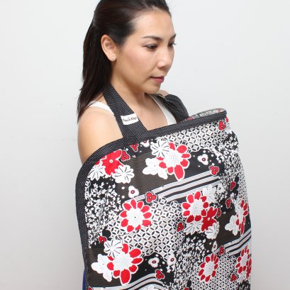 BEANIE NAP ผ้าคลุมให้นม ลาย Yoko (โยโกะ)