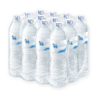 สิงห์น้ำดื่ม600มล.แพ็คx12ขวด