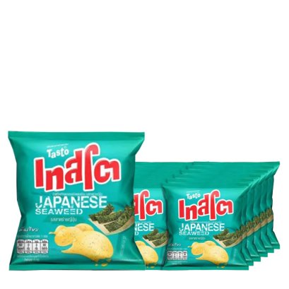 เทสโต มันฝรั่งแผ่นทอดกรอบ รสสาหร่ายญี่ปุ่น 11 ก. x 12