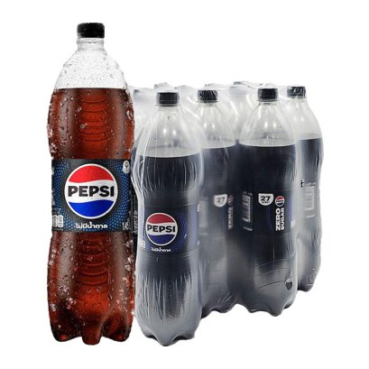 เป๊ปซี่ น้ำอัดลม ไม่มีน้ำตาล 1.45 ล. x 12