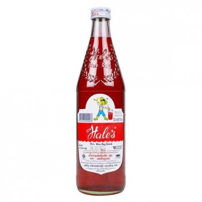 น้ำหวานเฮลบลูบอย แดง กลิ่นสละ710มล.