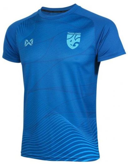 2022 - 23 Thailand National Team Thai Football Soccer Jersey Shirt Home Blue