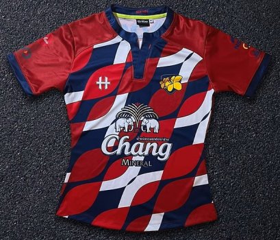 Thailand National Rugby Team Away Jersey (Thai Rugby DNA Edition) - Red