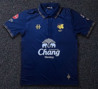 Thailand National Rugby Team Polo Shirt - the "Uraipan" collection - Blue