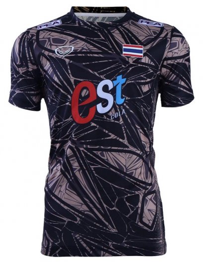 2024 Thailand Volleyball National Team Jersey Shirt Training Black