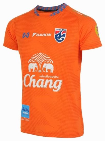 2024 Thailand National Team Thai Football Soccer Jersey Shirt Player Training Orange