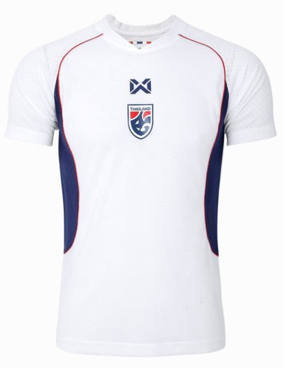 2025 - 26 Thailand National Team Thai Football Soccer White Player Replica Jersey Shirt