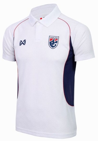 2025 - 26 Thailand National Team Thai Football Soccer White Player Replica Jersey Shirt