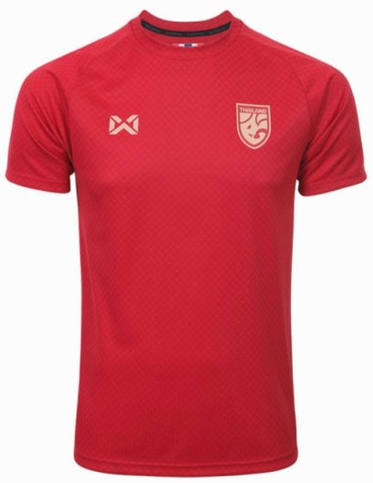 2025-26 Thailand National Team Thai Football Soccer Jersey Shirt Away Red