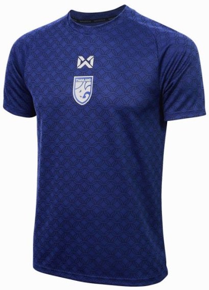 2025 - 26 Thailand National Team Thai Football Soccer Cheer Blue Jersey Shirt