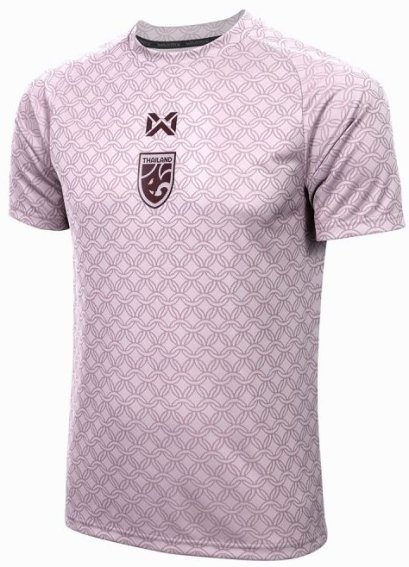 2025 - 26 Thailand National Team Thai Football Soccer Cheer Brown Jersey Shirt