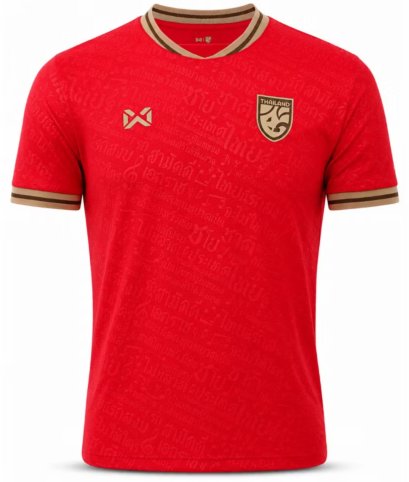 2026 - 27 Thailand National Team Thai Football Soccer Red Player Replica Jersey Shirt