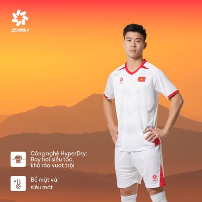 2025-26 Vietnam National Team Genuine Official Football Soccer Jersey Shirt Away White