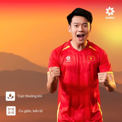 2025-26 Vietnam National Team Genuine Official Football Soccer Jersey Shirt Home Red