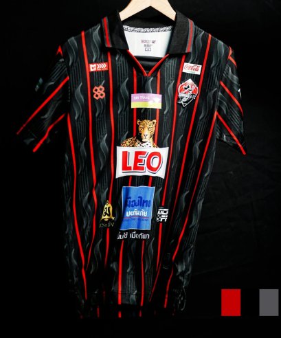 2024-25 Songkhla FC Thailand Football Soccer League Jersey Shirt Third Home Red - Champion League Version