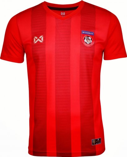 Myanmar National Team Football Soccer Authentic Genuine Jersey Shirt Red