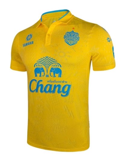 2024 -25 Buriram United Thailand Football Soccer League Jersey Shirt Away Yellow - Player Version