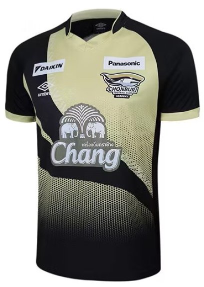 2025 Umbro Chonburi FC Academy Thailand Football Soccer League Jersey Shirt Gold