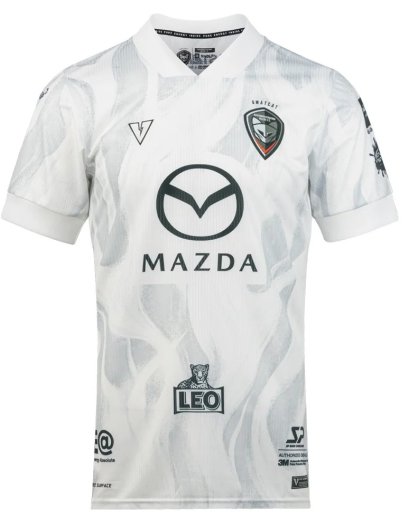 2026 Nakhonratchasima Mazda FC Thailand Football Soccer League Jersey Shirt Away White - Player Edition