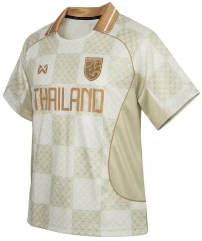 2026 Thailand National Team Jersey Shirt Ivory White - Lifestyle Oversize Edition