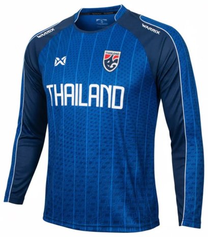 2026 Thailand National Team Jersey Shirt Blue - Lifestyle Oversize Edition - Long Sleeves
