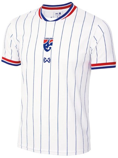 2026 - 27 Thailand National Team Thai Football Soccer White Player Replica Jersey Shirt