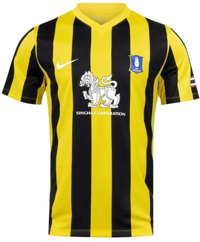 2025-26 BG Pathum United BGPU FC Thailand Football Soccer League Jersey Shirt Away Yellow - ACL Player Edition
